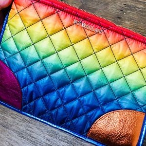 BNWT MZ Wallace Avery in RARE Rainbow 🌈 Print